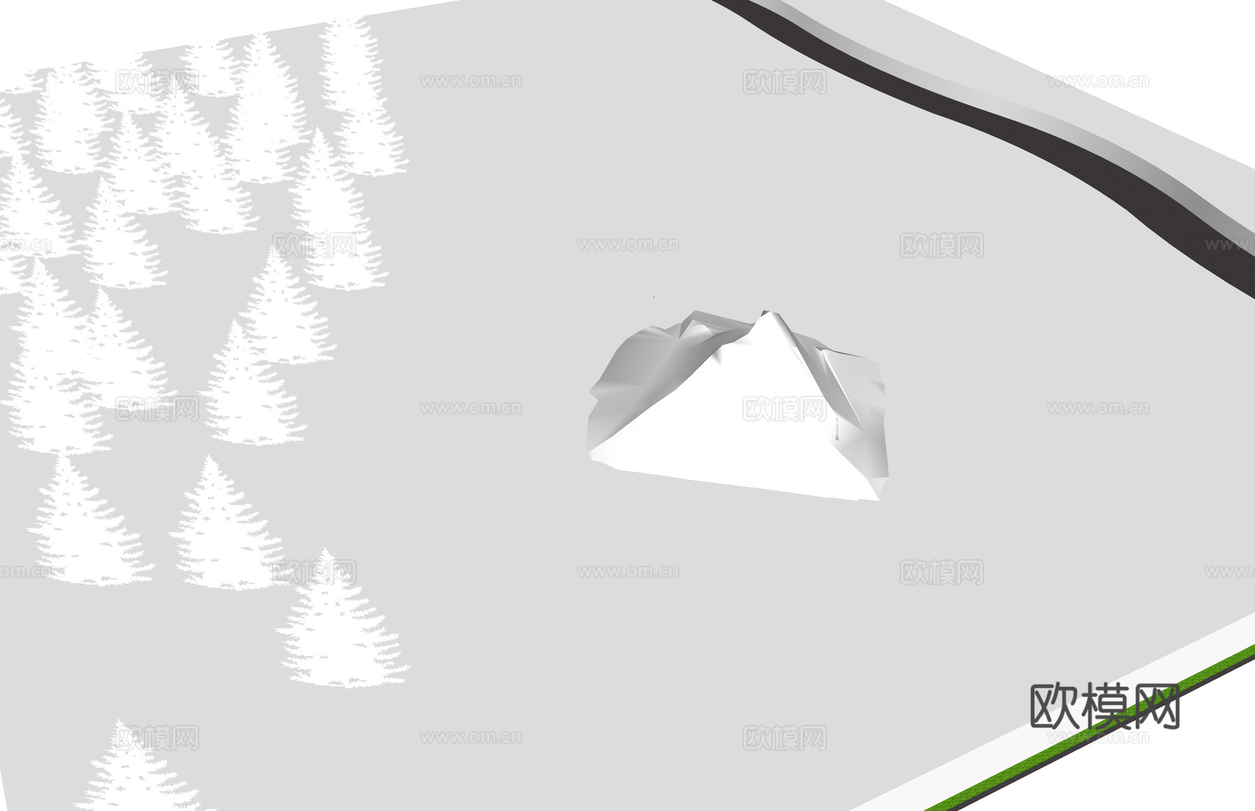 景观小品 公园 居住区 美丽乡村 示范区 地产 景观 户外景su模型