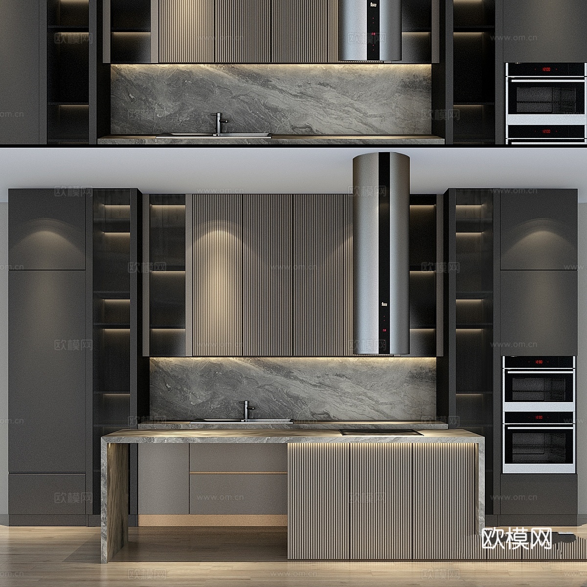 厨房_0423d模型
