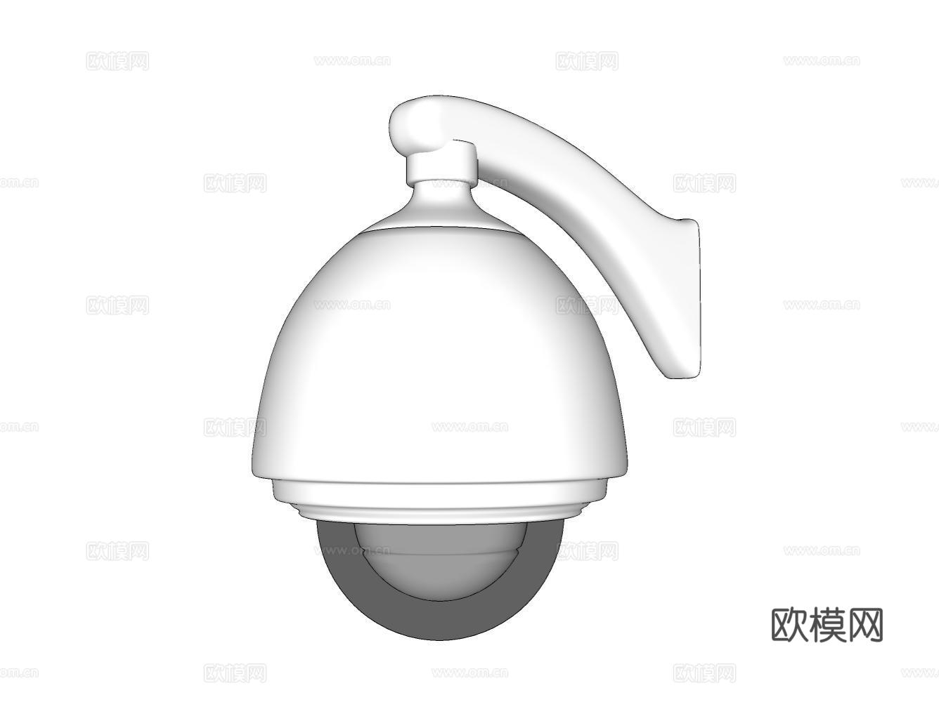 监控摄像头su模型