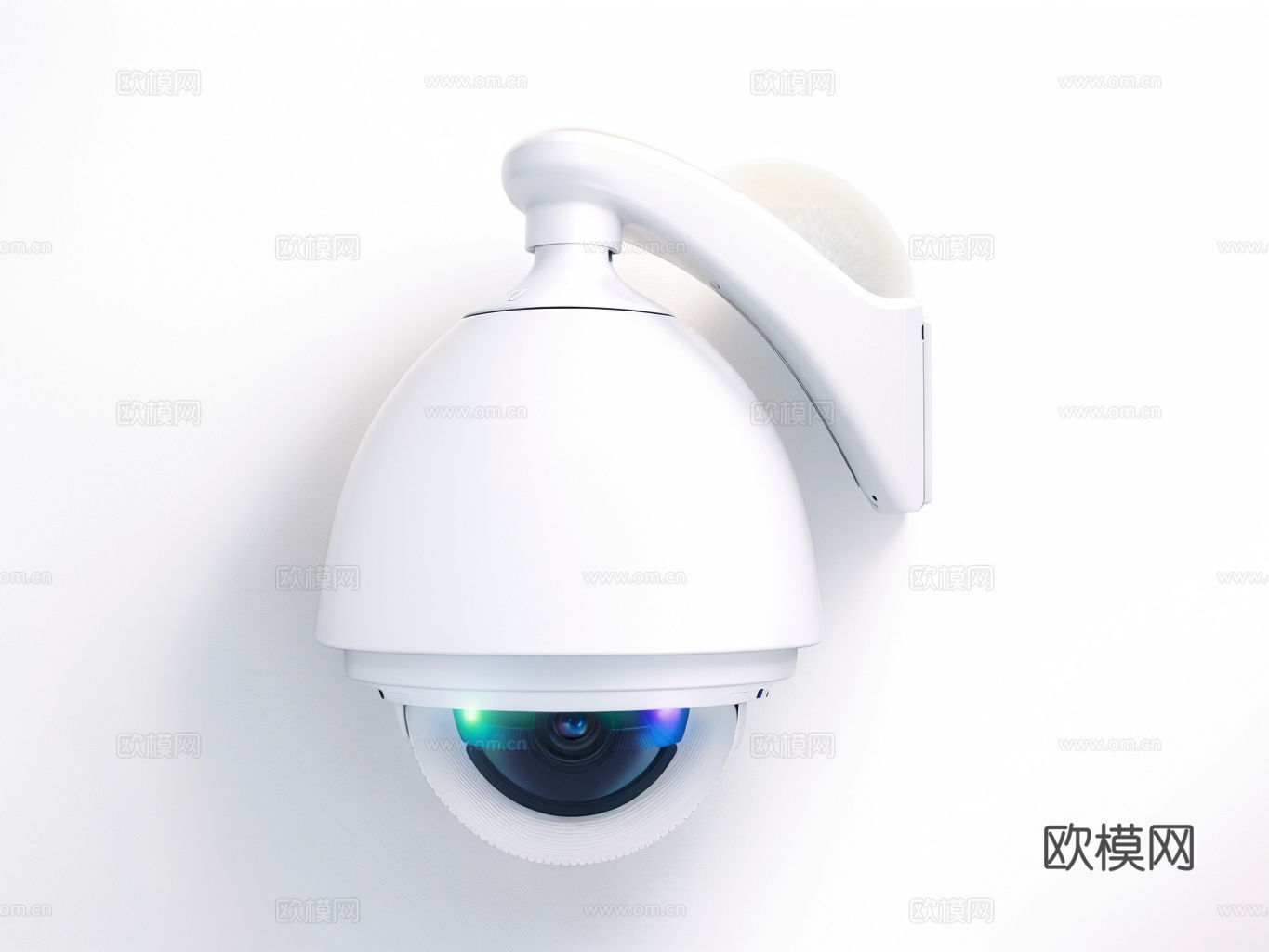 监控摄像头su模型