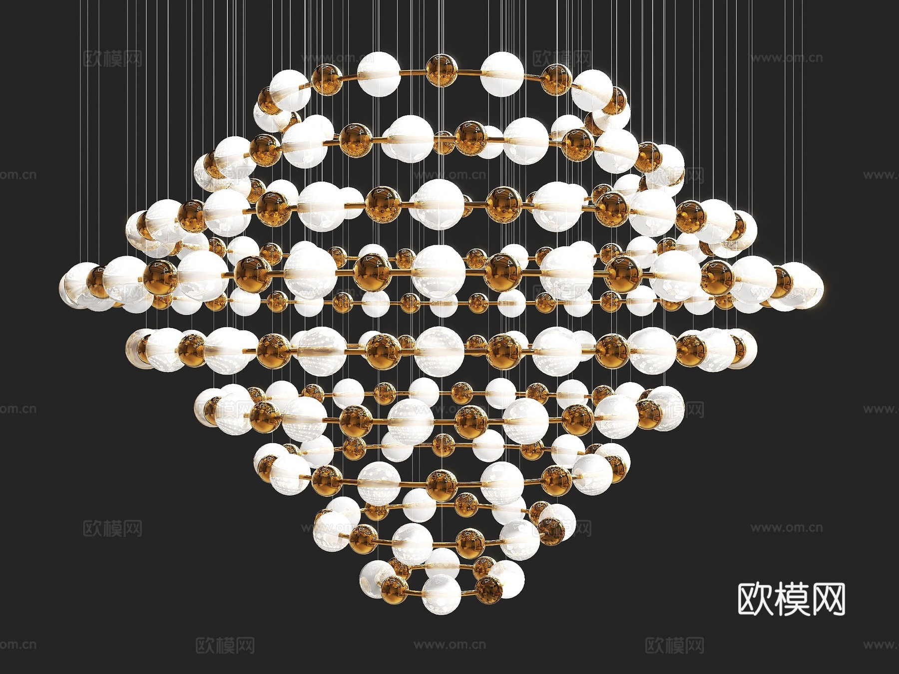现代吊灯 现代水晶吊灯 艺术吊灯 纤维吊灯 大堂吊灯 大厅吊su模型