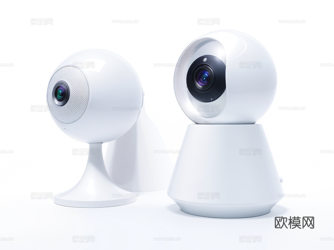 监控摄像头su模型