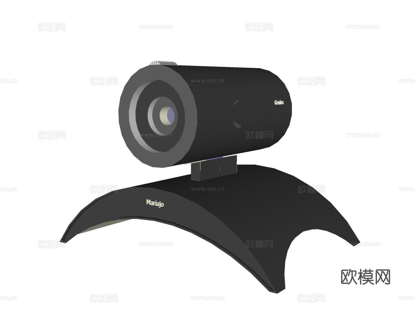 监控摄像头su模型