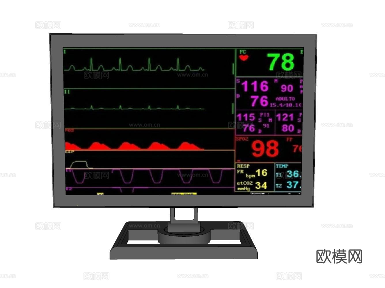 医疗器械su模型