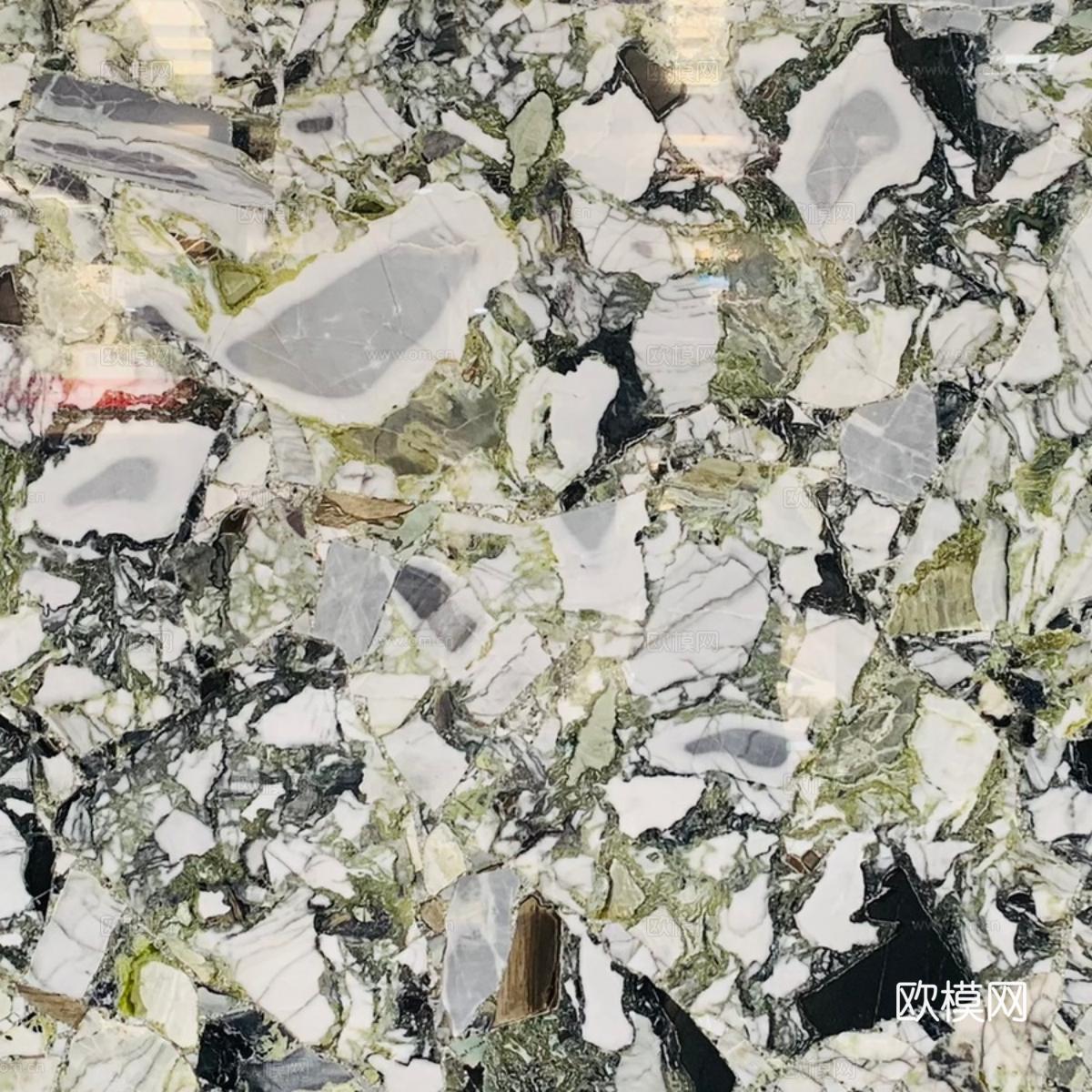 冷翡翠大理石贴图