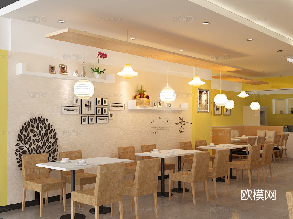 奶茶店 最新全套施工图合集cad施工图