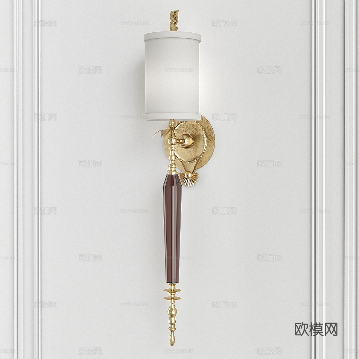 Corona 1灯壁灯 浏览更多Luna Bella产品3d模型下载