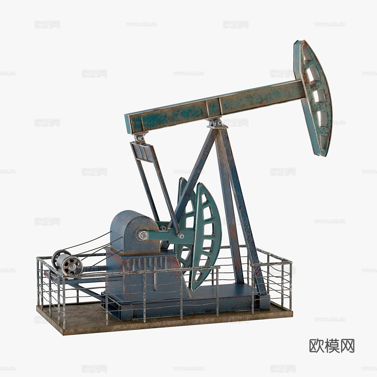 油泵千斤顶3d模型下载