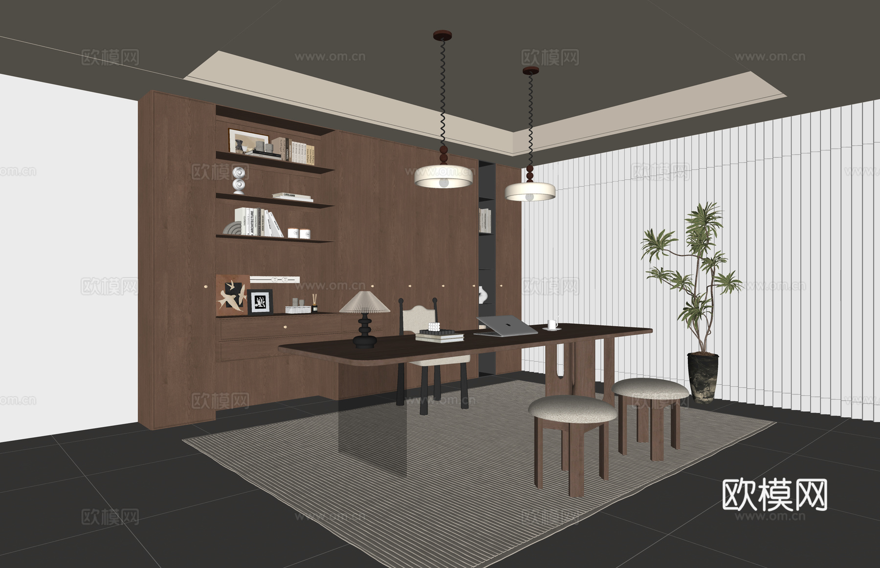 茶桌 茶室 家装 茶台 工装 茶几 茶具 茶桌椅 茶桌组合su模型
