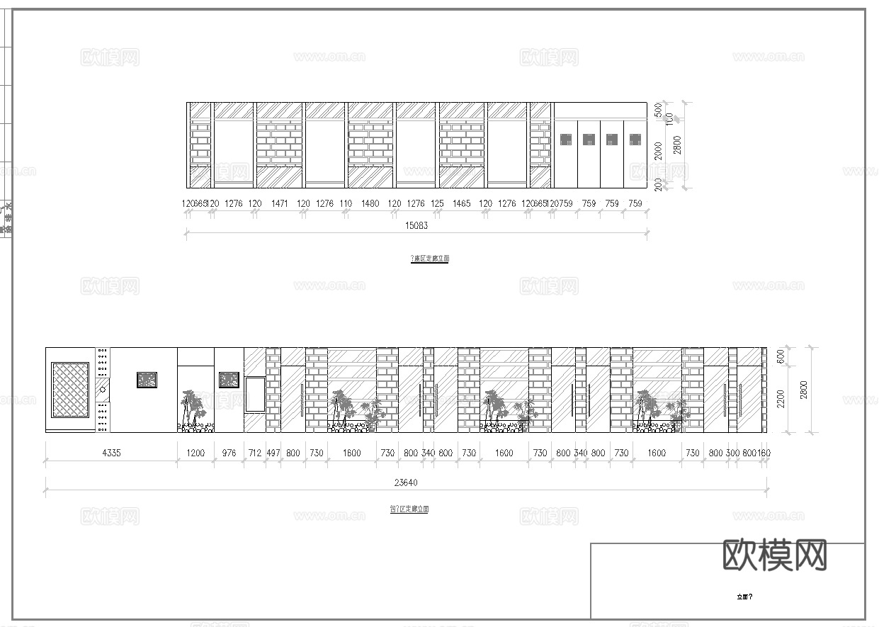茶楼咖啡店 最新完整版施工图合集cad施工图
