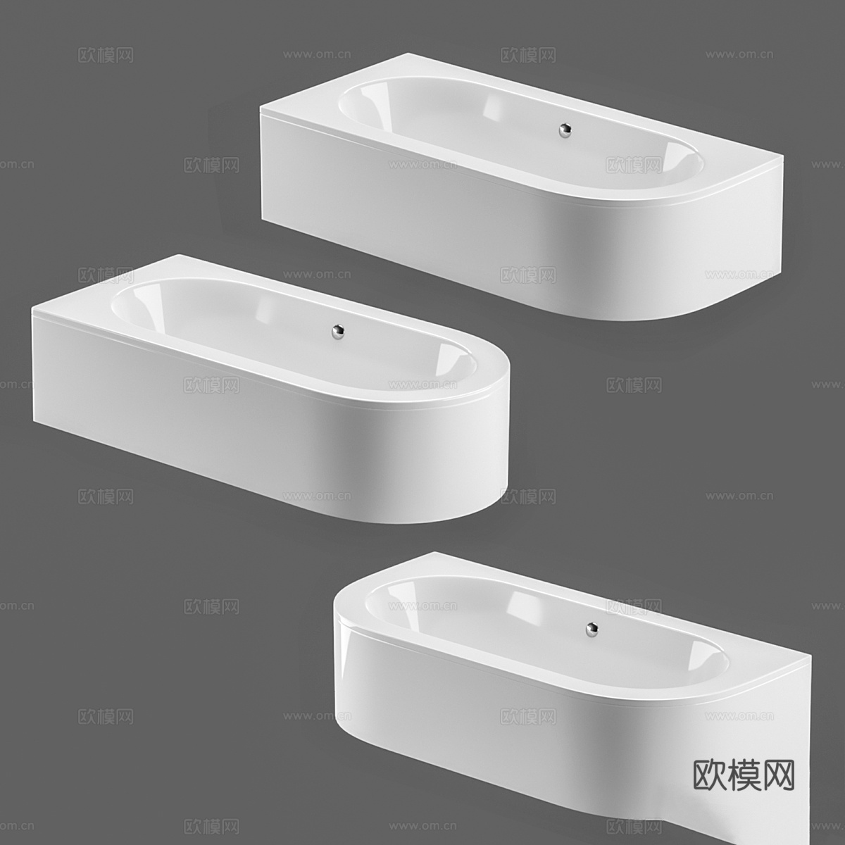 BETTE Starlet浴缸3d模型下载