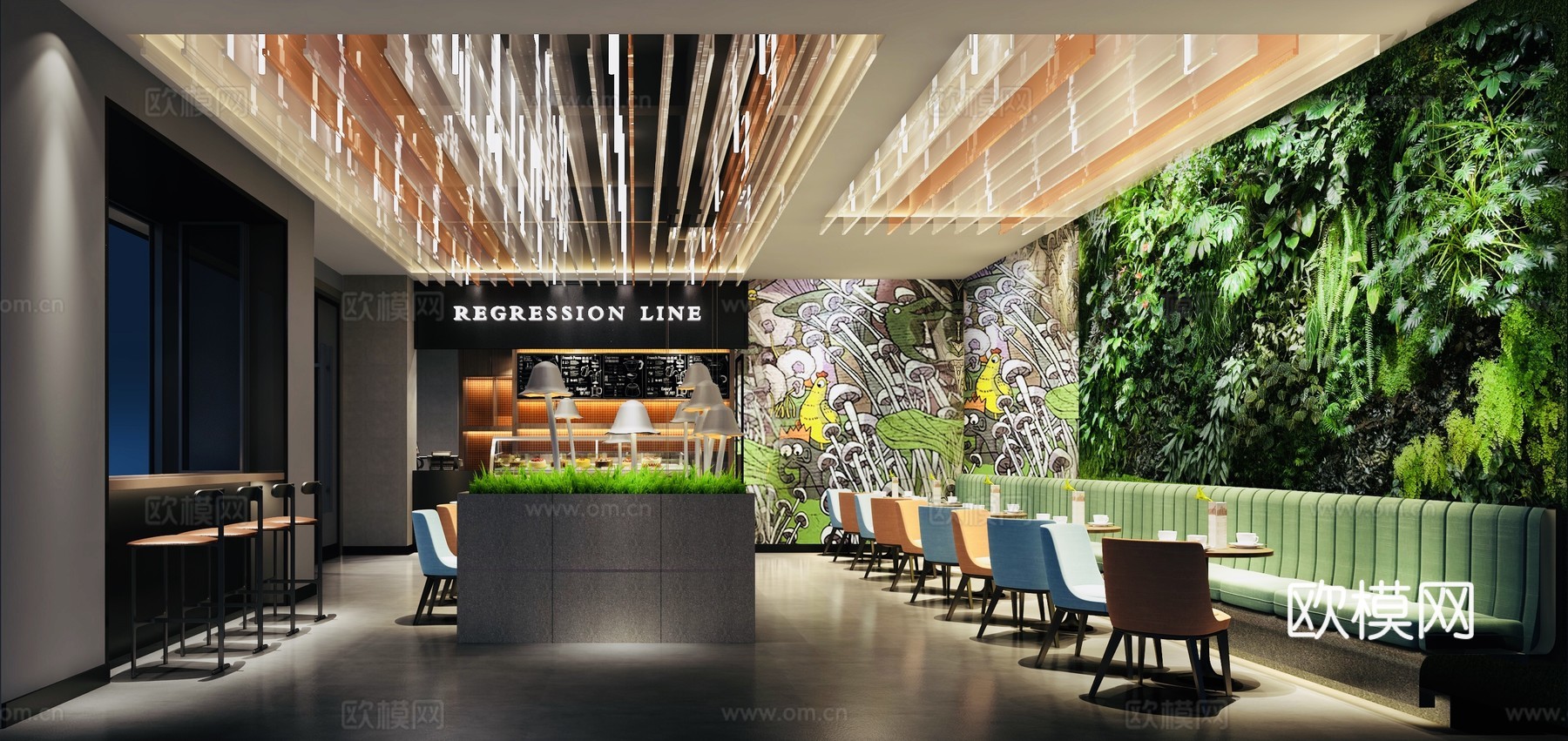 咖啡店 最新完整版施工图合集cad施工图