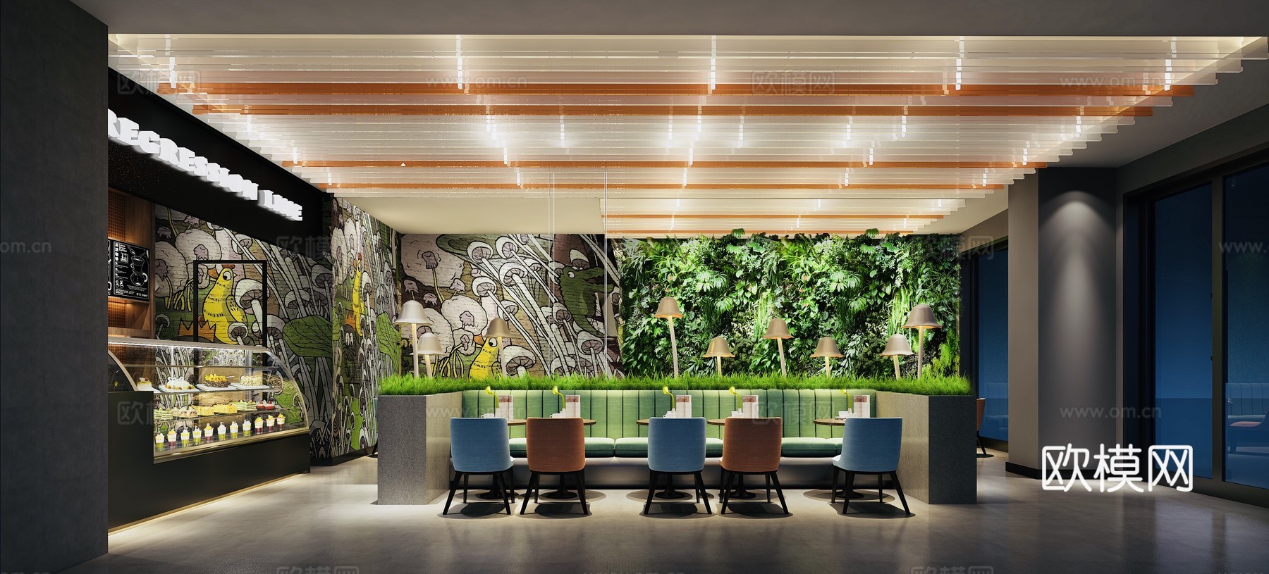 咖啡店 最新完整版施工图合集cad施工图