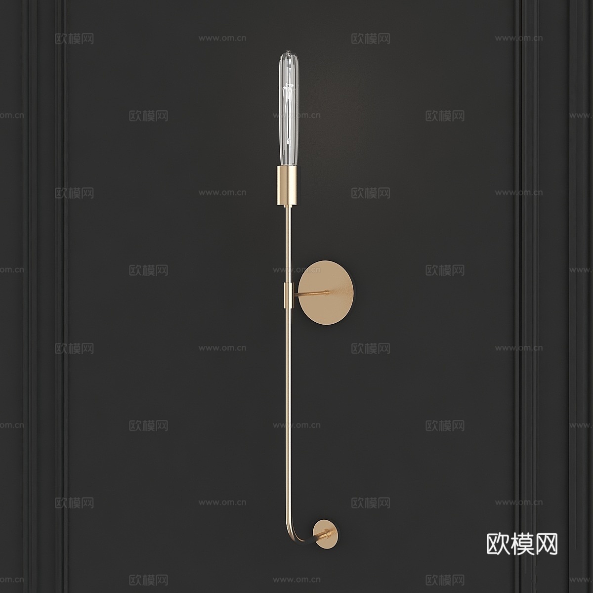 迪伦壁灯3d模型下载
