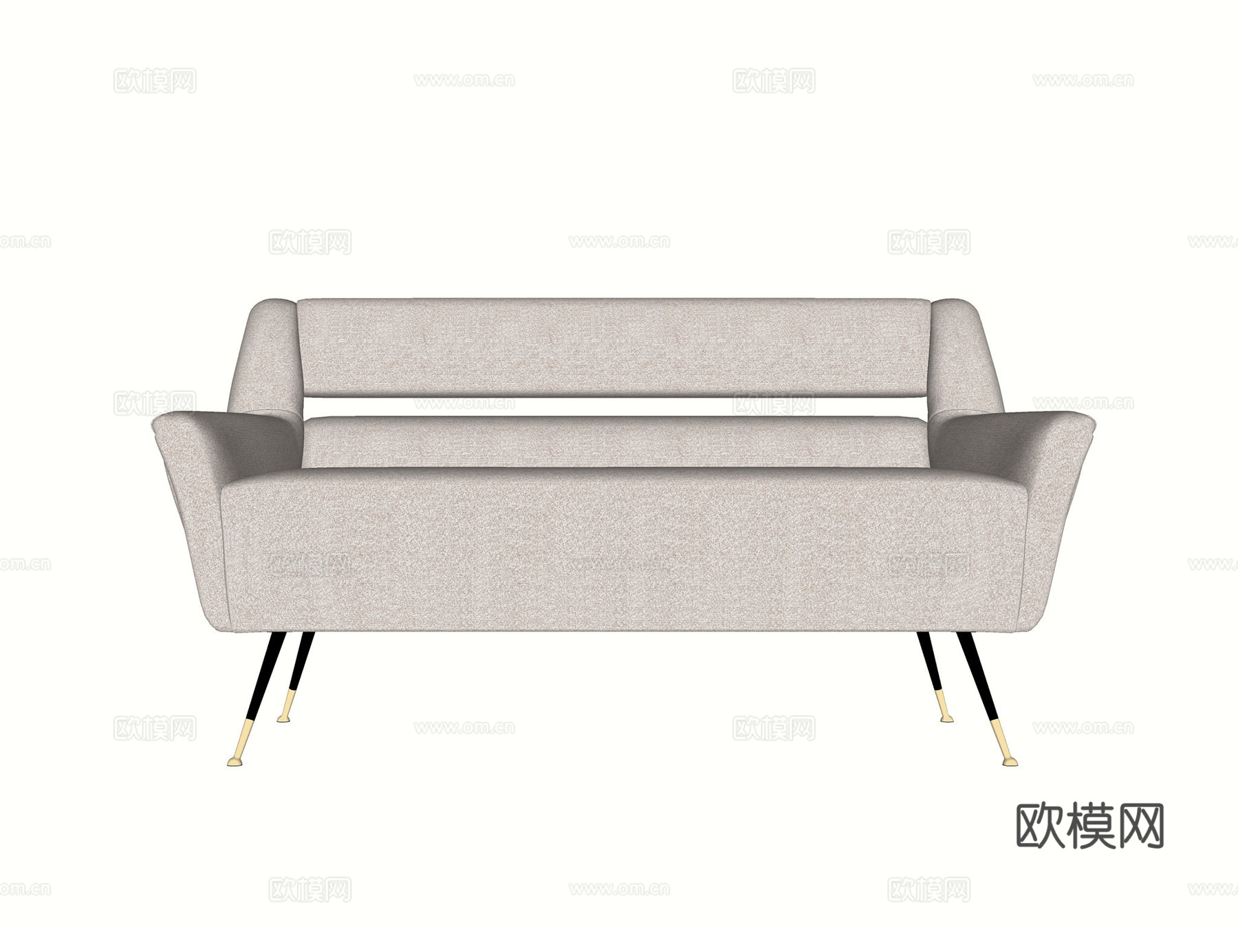 Minotti  意大利沙发  现代沙发 布艺沙发 多人沙发su模型