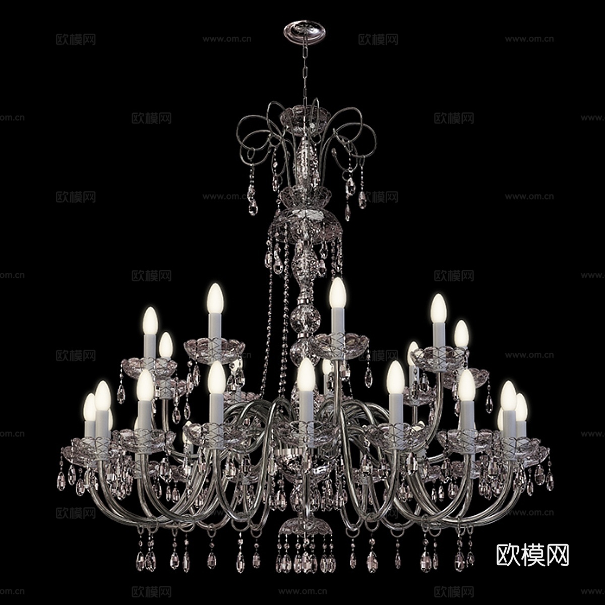 枝形吊灯 Italamp (art.117 30)3d模型下载