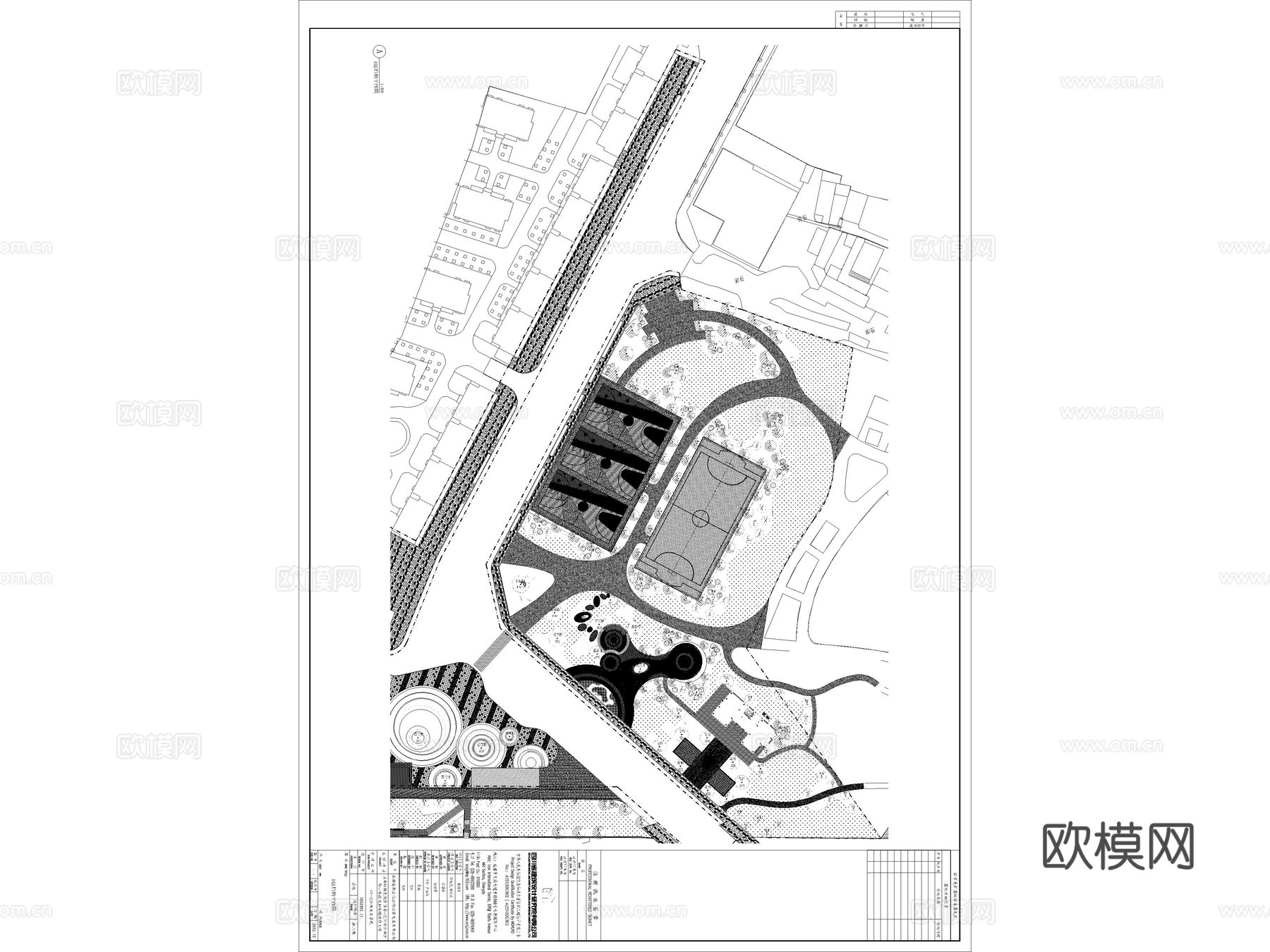 21套口袋公园景观街角公园小游园CAD施工图cad施工图