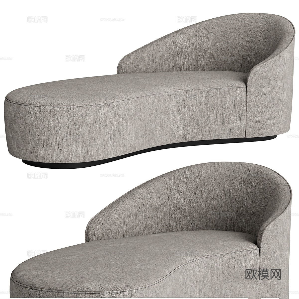 Arteriors Turner躺椅3d模型下载