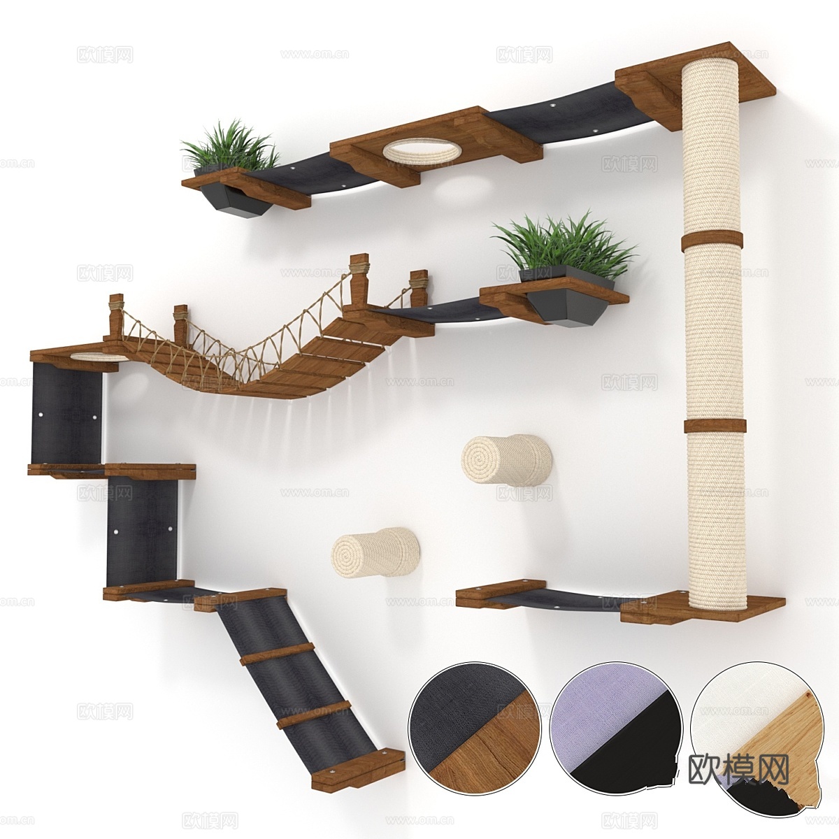 猫家具（游戏组合）CatastrophiCreations,3d模型下载