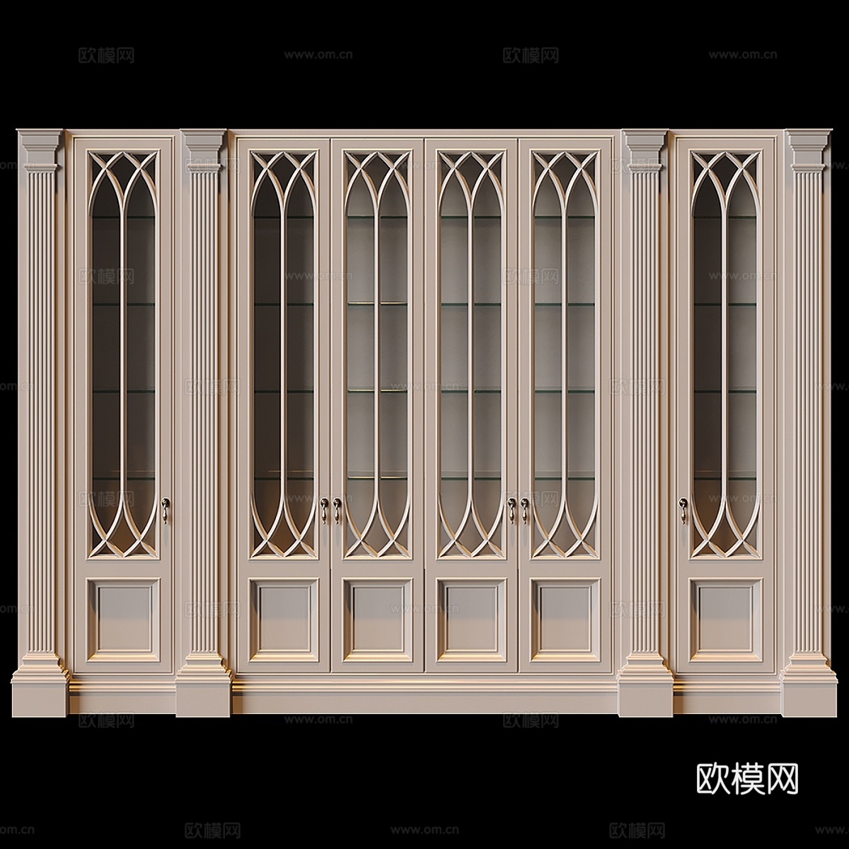 Clive Christian 衣柜3d模型下载