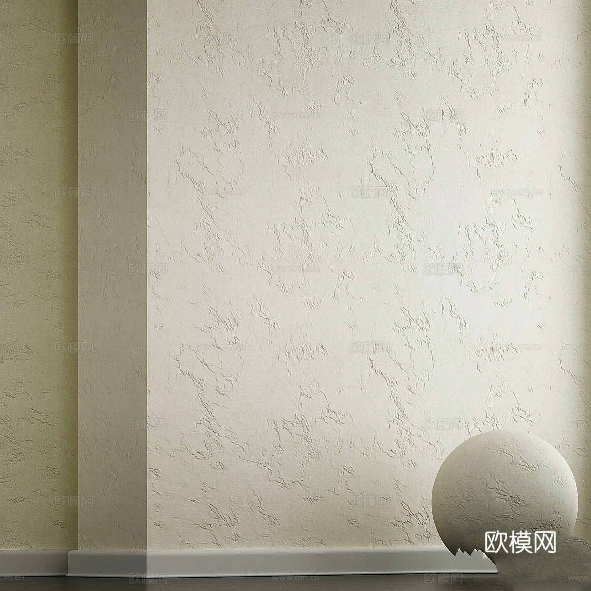 装饰灰泥10号3d模型下载