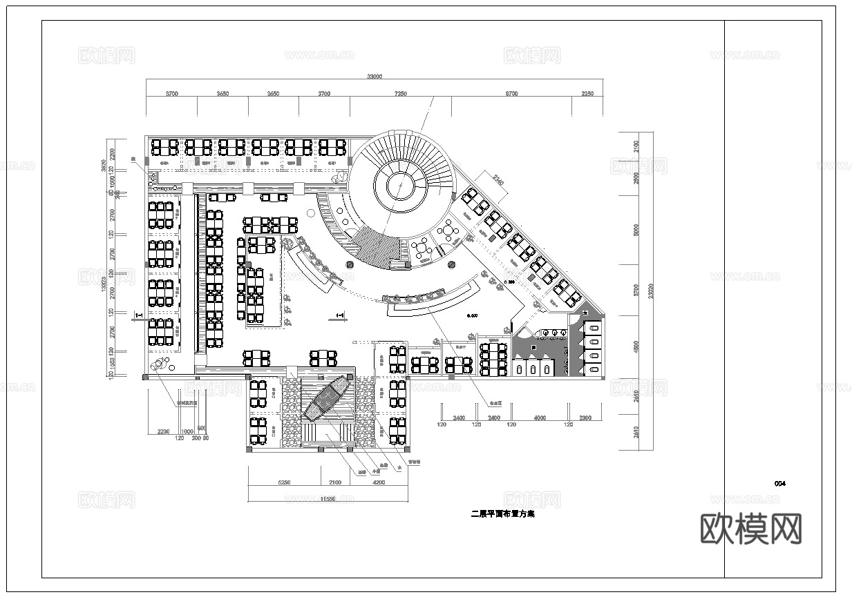 两层茶楼茶馆  最新全套施工图合集cad施工图