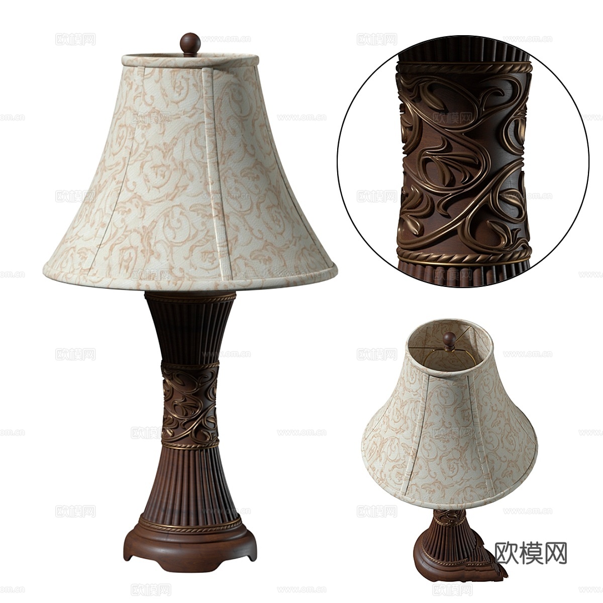 台灯 Mariana3d模型下载