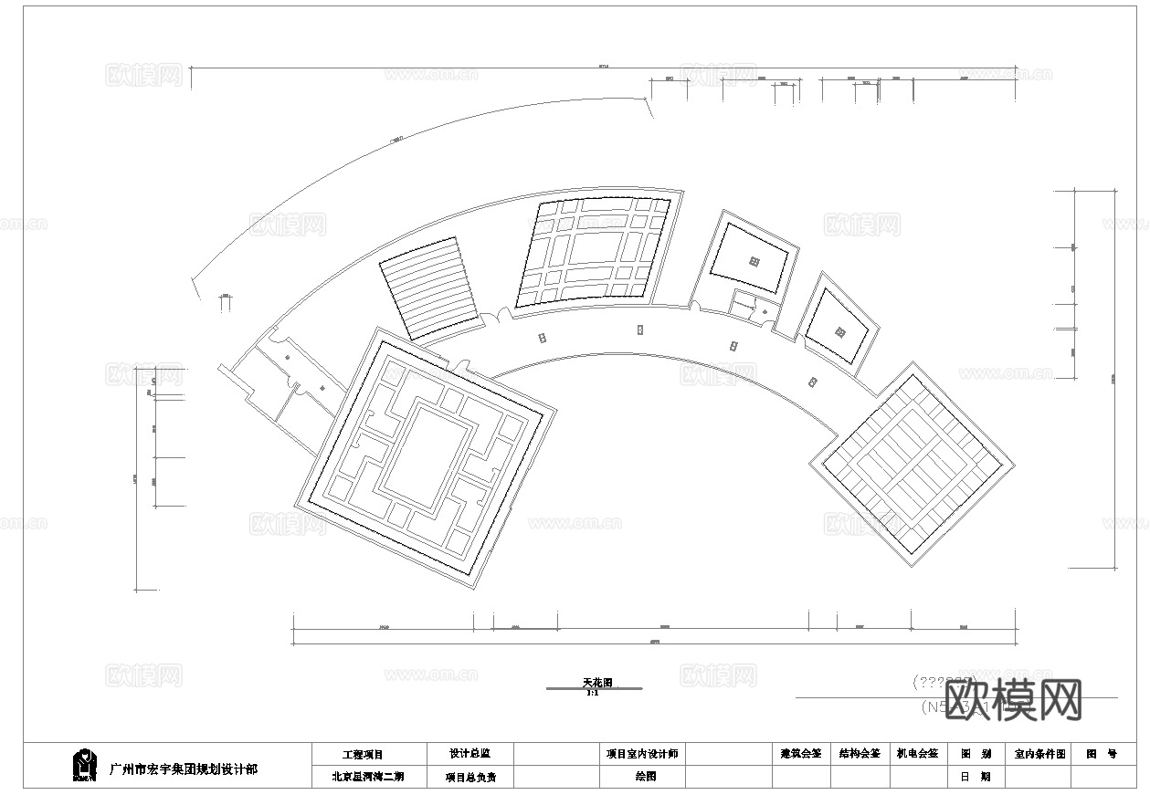 300平茶楼 最新全套施工图合集cad施工图