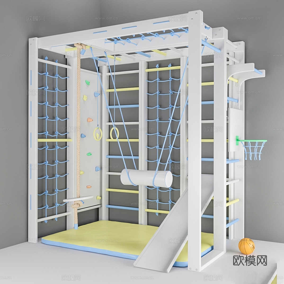 儿童运动组合 DSK Kubik3d模型下载