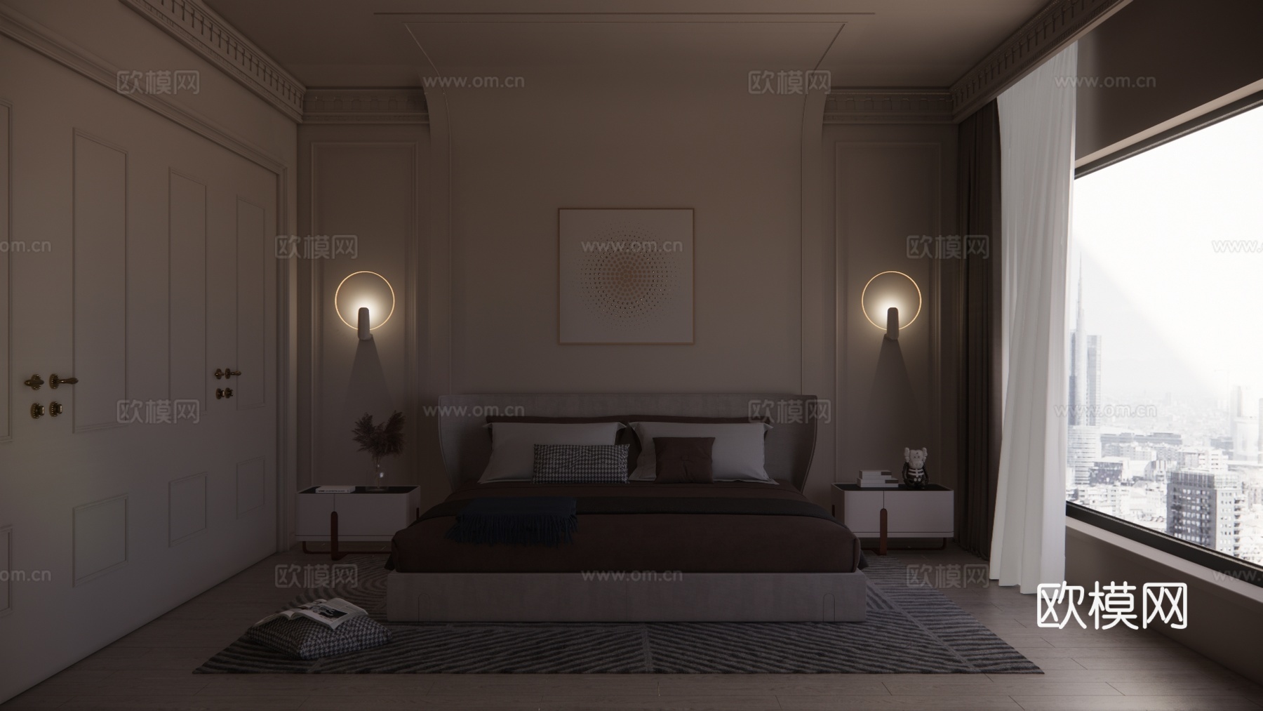 筷子 燃气灶 卧室 锅 菜刀 厨房 抽油烟机 冰箱 卫生间su模型