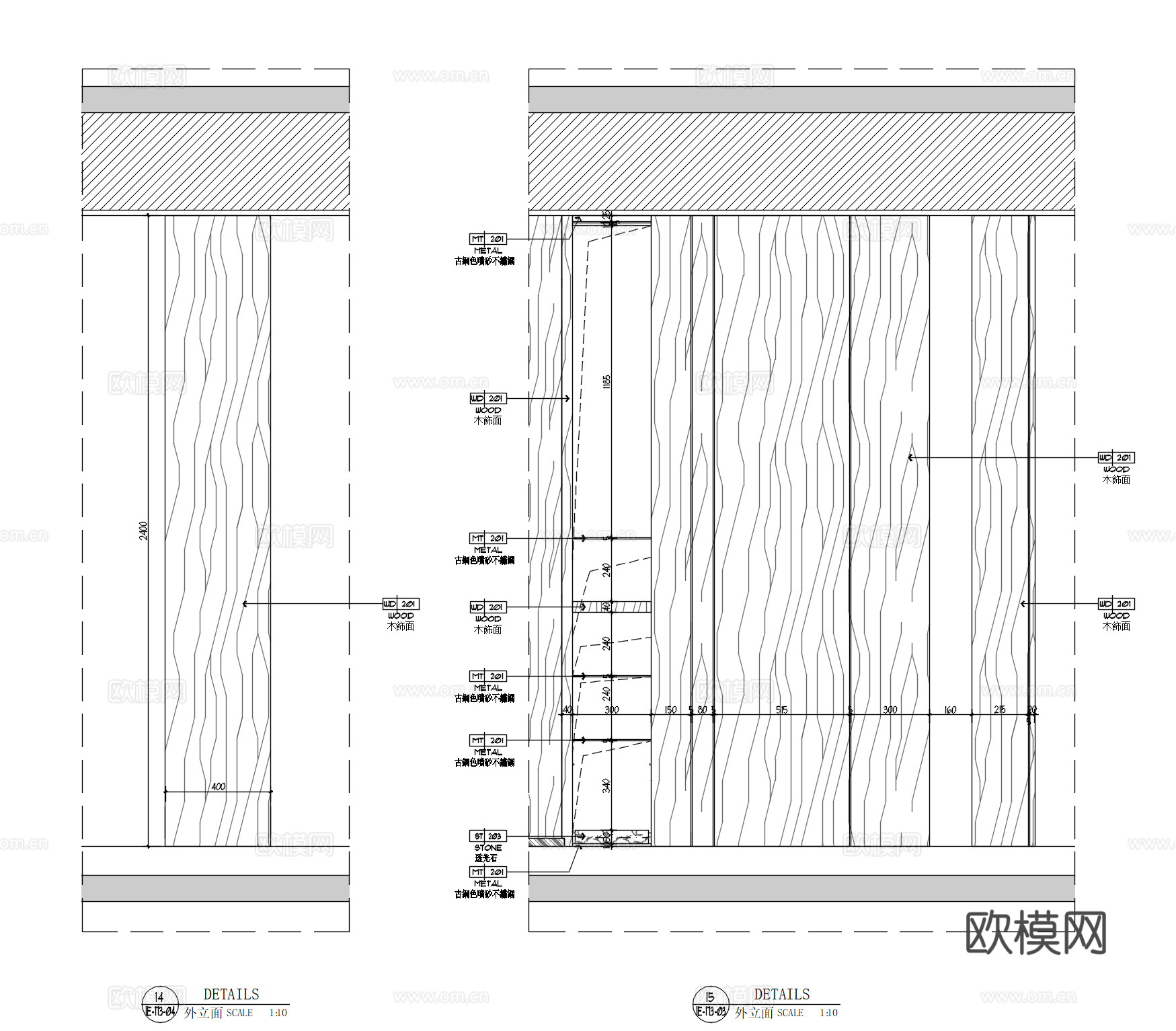 玄关柜造型大样图、玄关鞋柜详图、玄关隔断鞋柜、入户门口鞋柜cad施工图