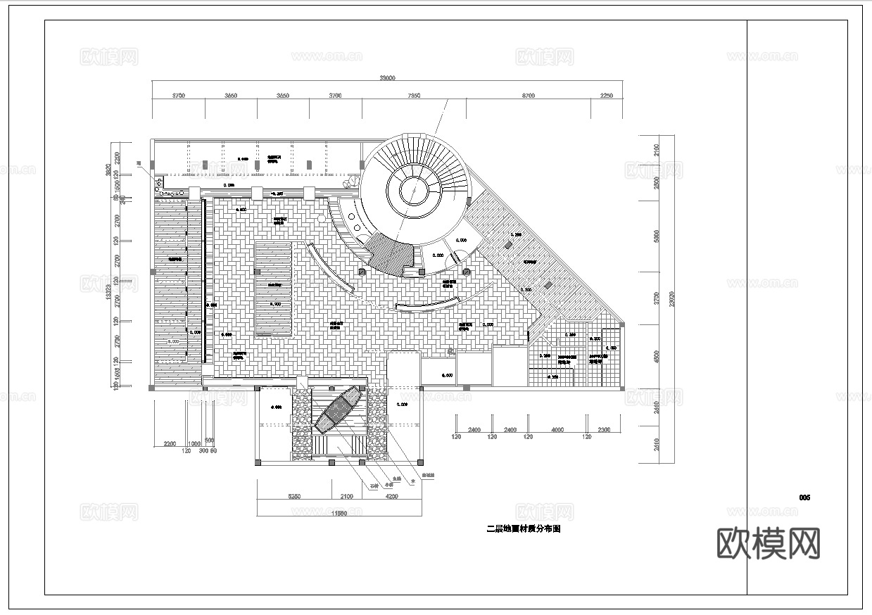 两层茶楼茶馆  最新全套施工图合集cad施工图