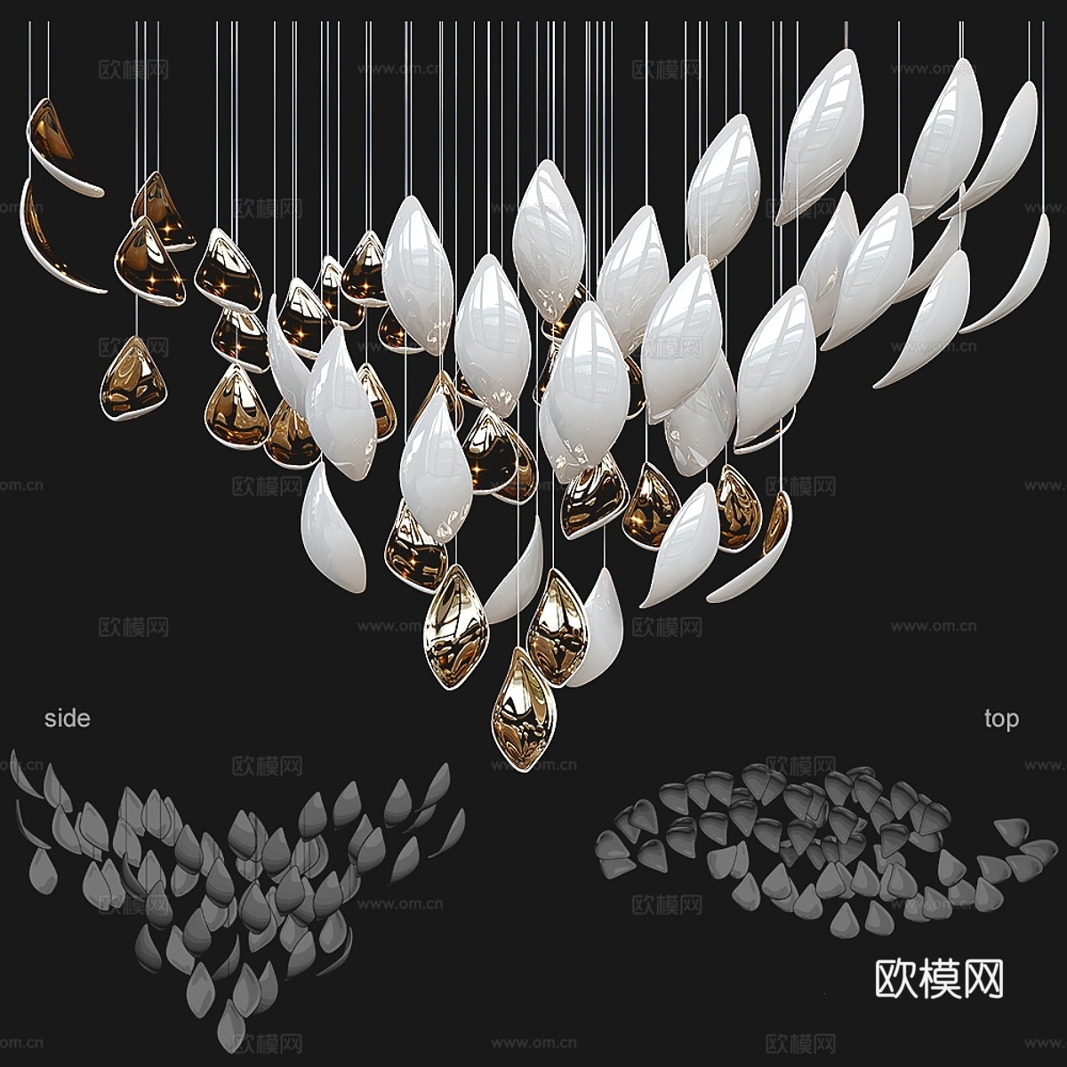 Vargov 枝形吊灯3d模型