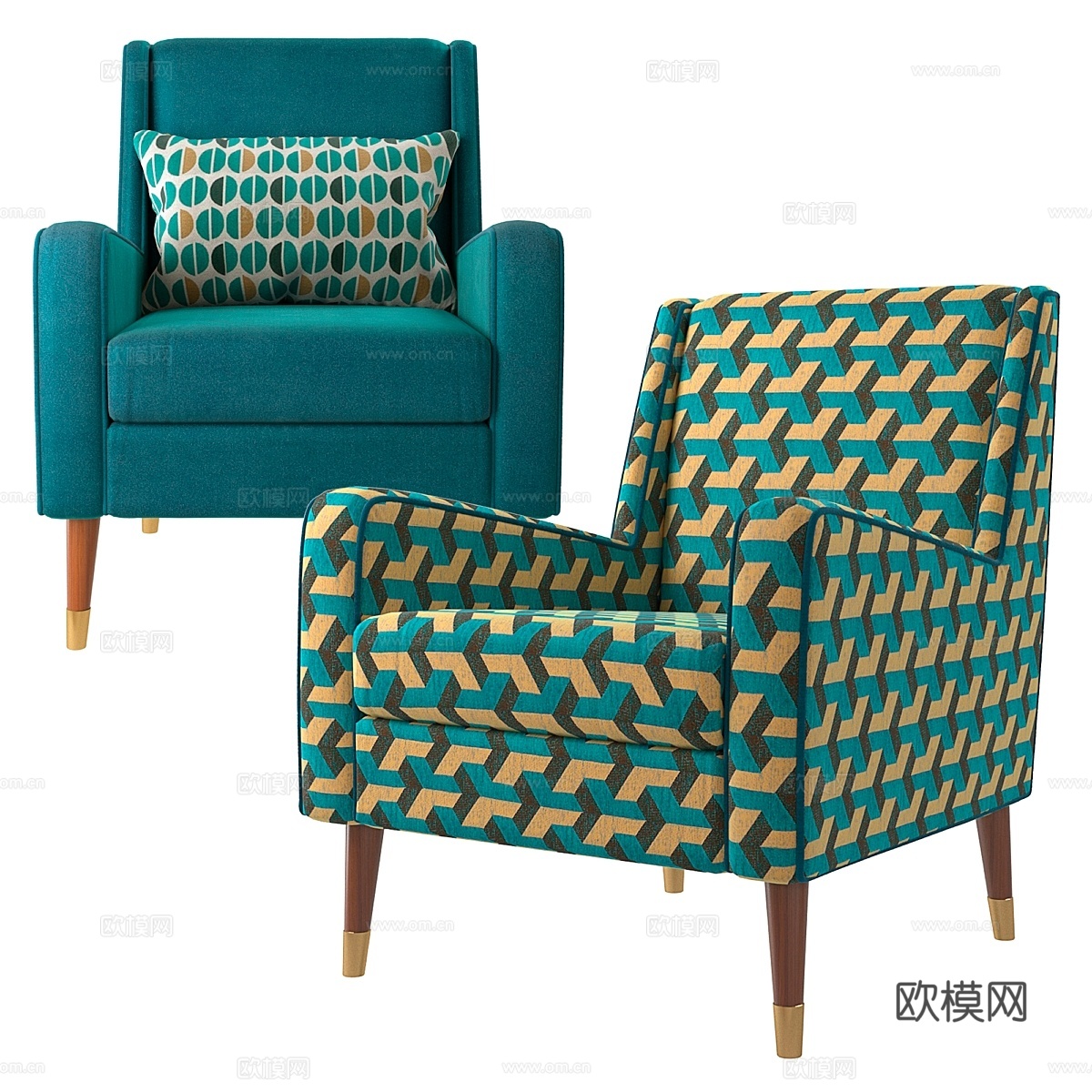 Y La Redoute室内椅3d模型