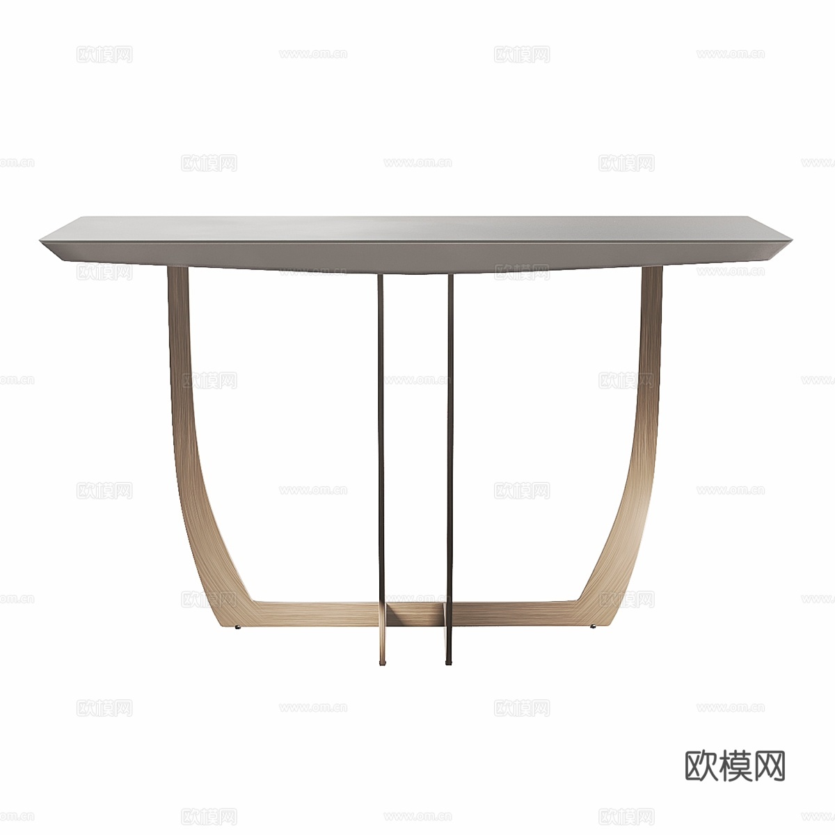 加尔达装饰边柜空间3d模型下载