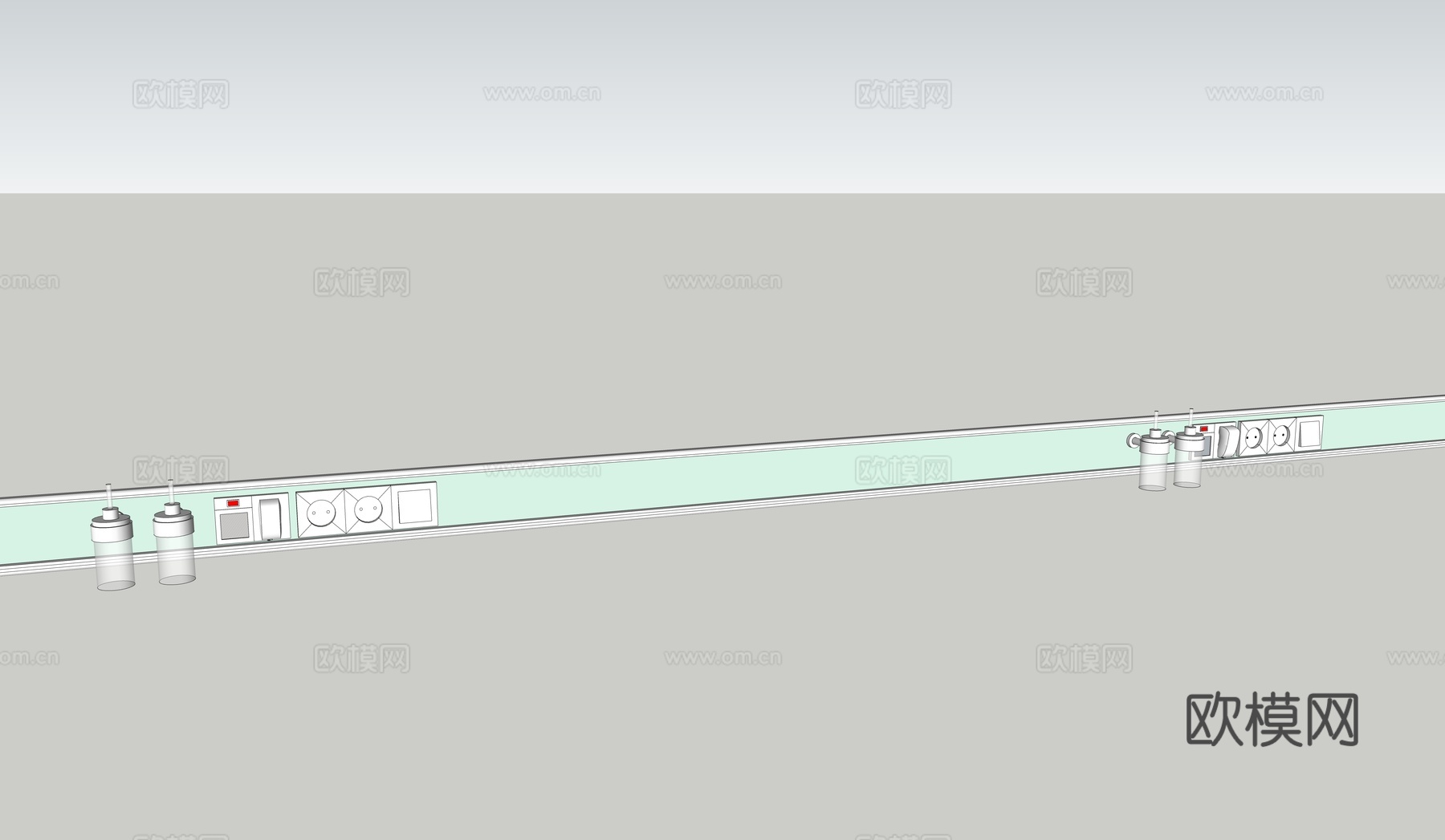 医疗设备带医疗器械su模型