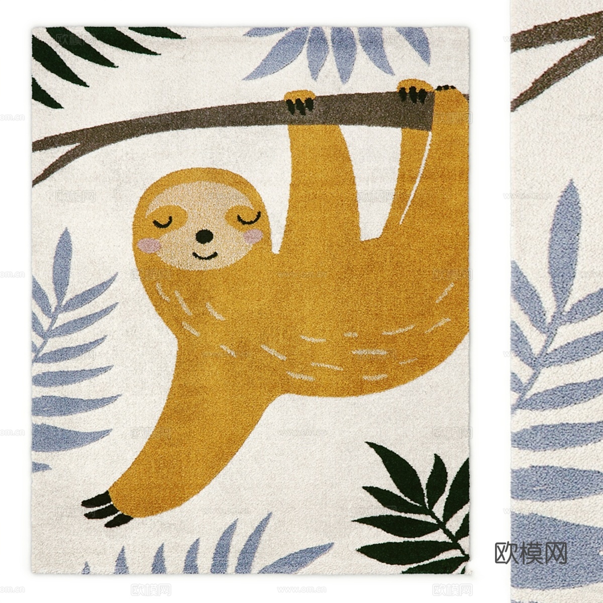 Mani地毯 La Redoute Interieurs3d模型下载