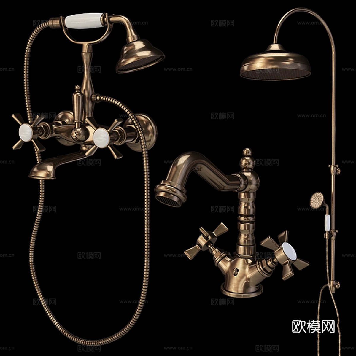 Caprigo Bristol 系列水龙头3d模型下载