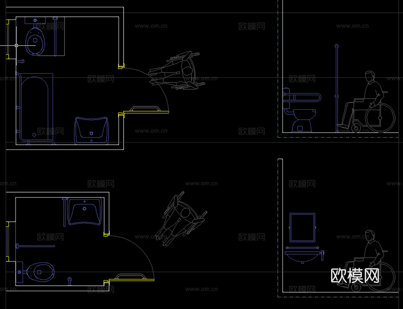 26年最新标准家装CAD模型图库cad施工图