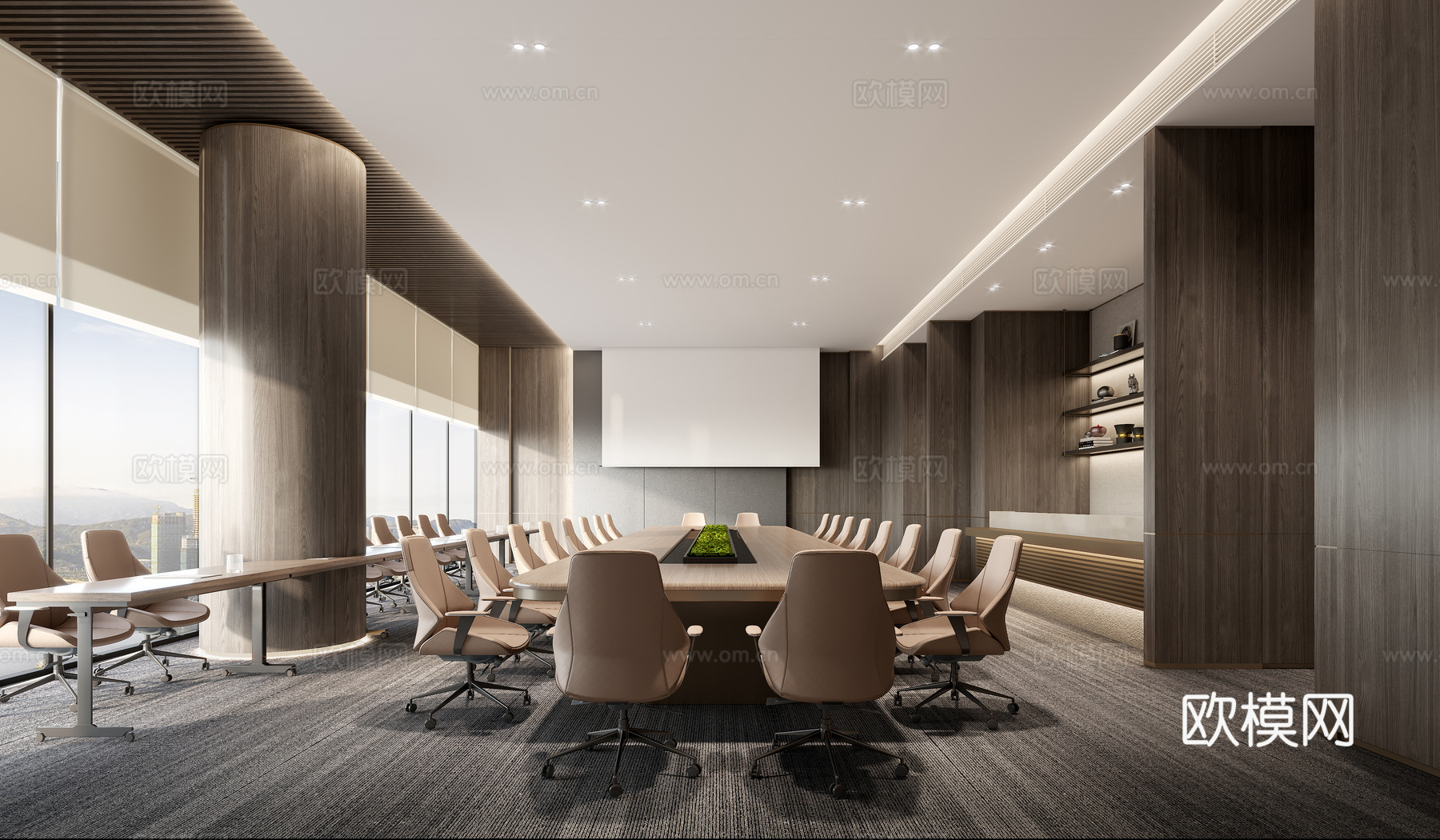 会议室3d模型下载
