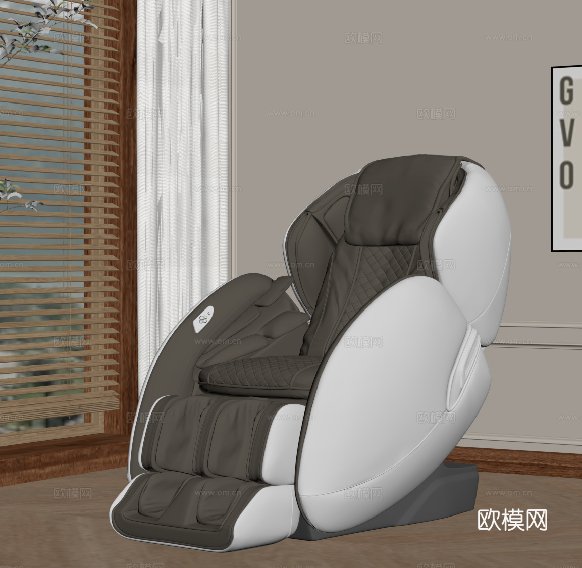 现代按摩椅su模型