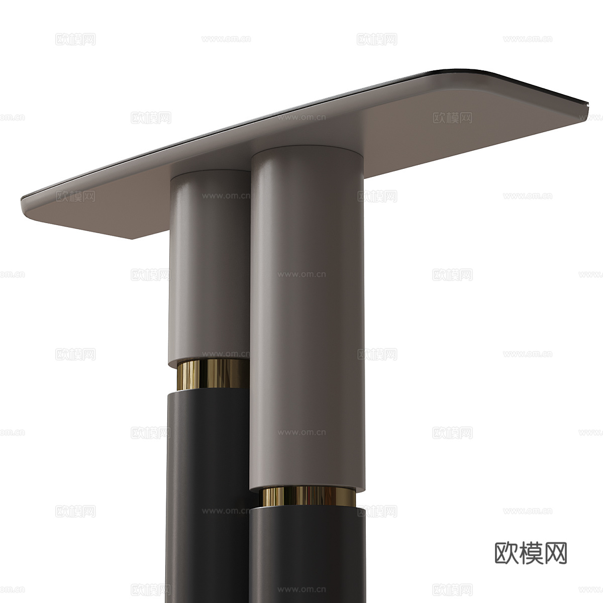 现代轻奢端景台 玄关桌3d模型下载（渲染图3）