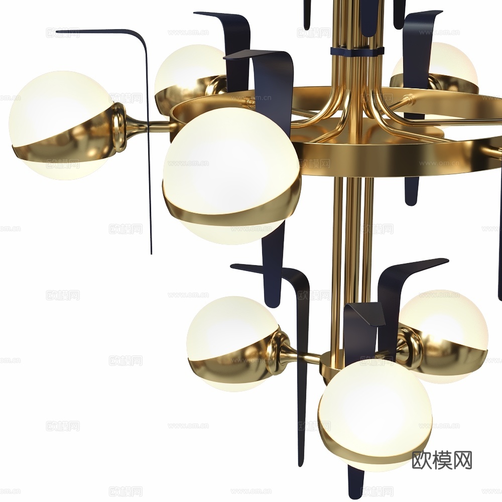 吊灯 Cosmo 3d模型下载（渲染图2）