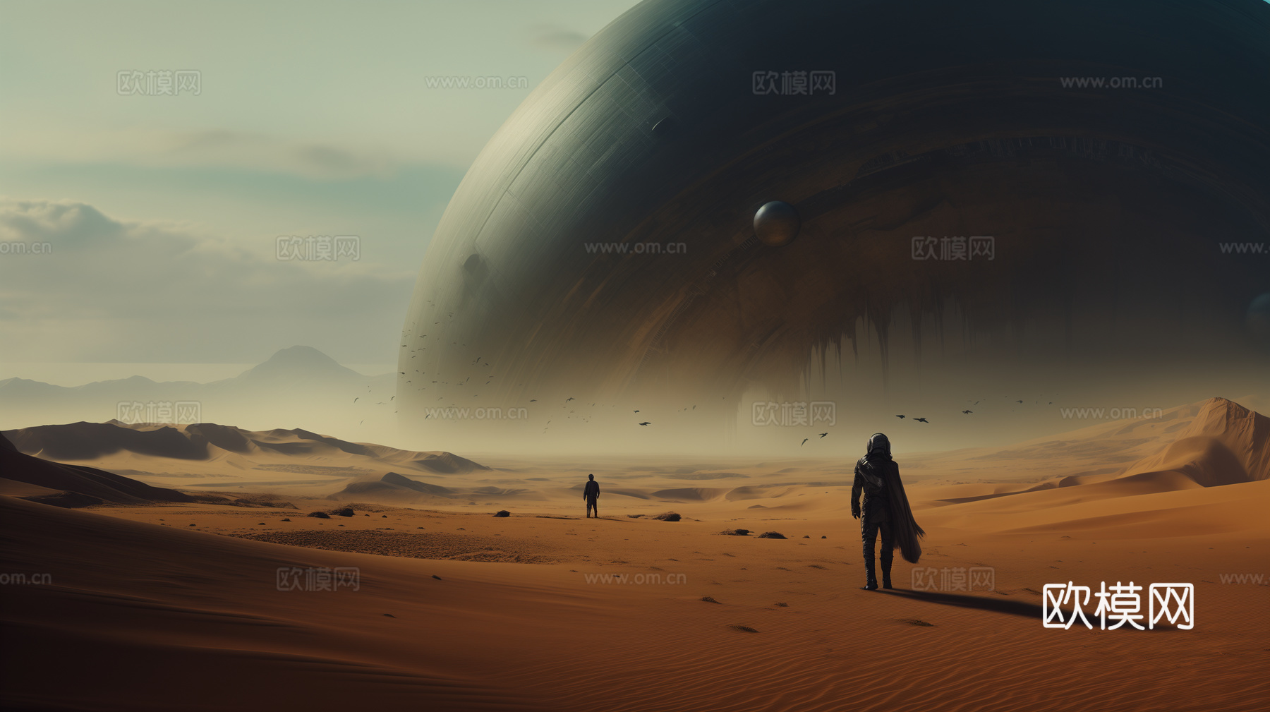 科幻风格外星球风景下载