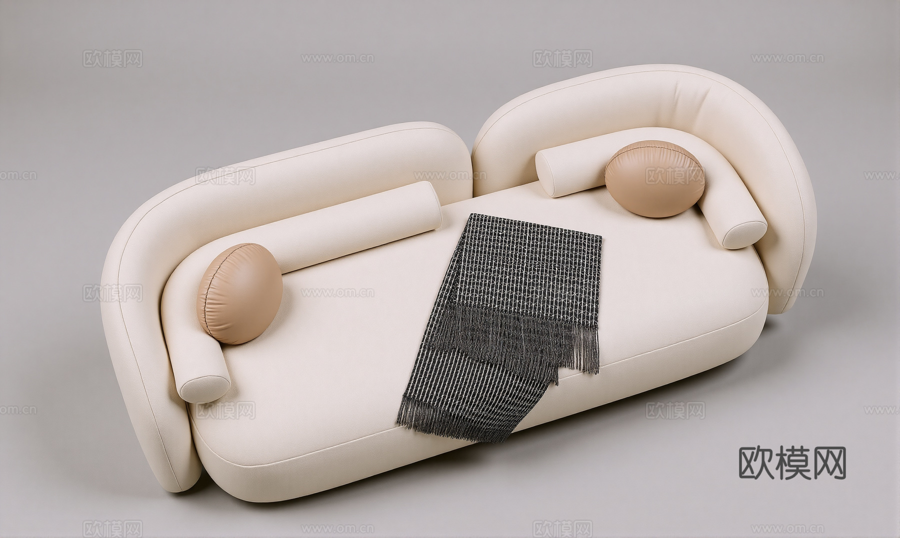 现代沙发 多人沙发 布艺沙发 客厅沙发su模型