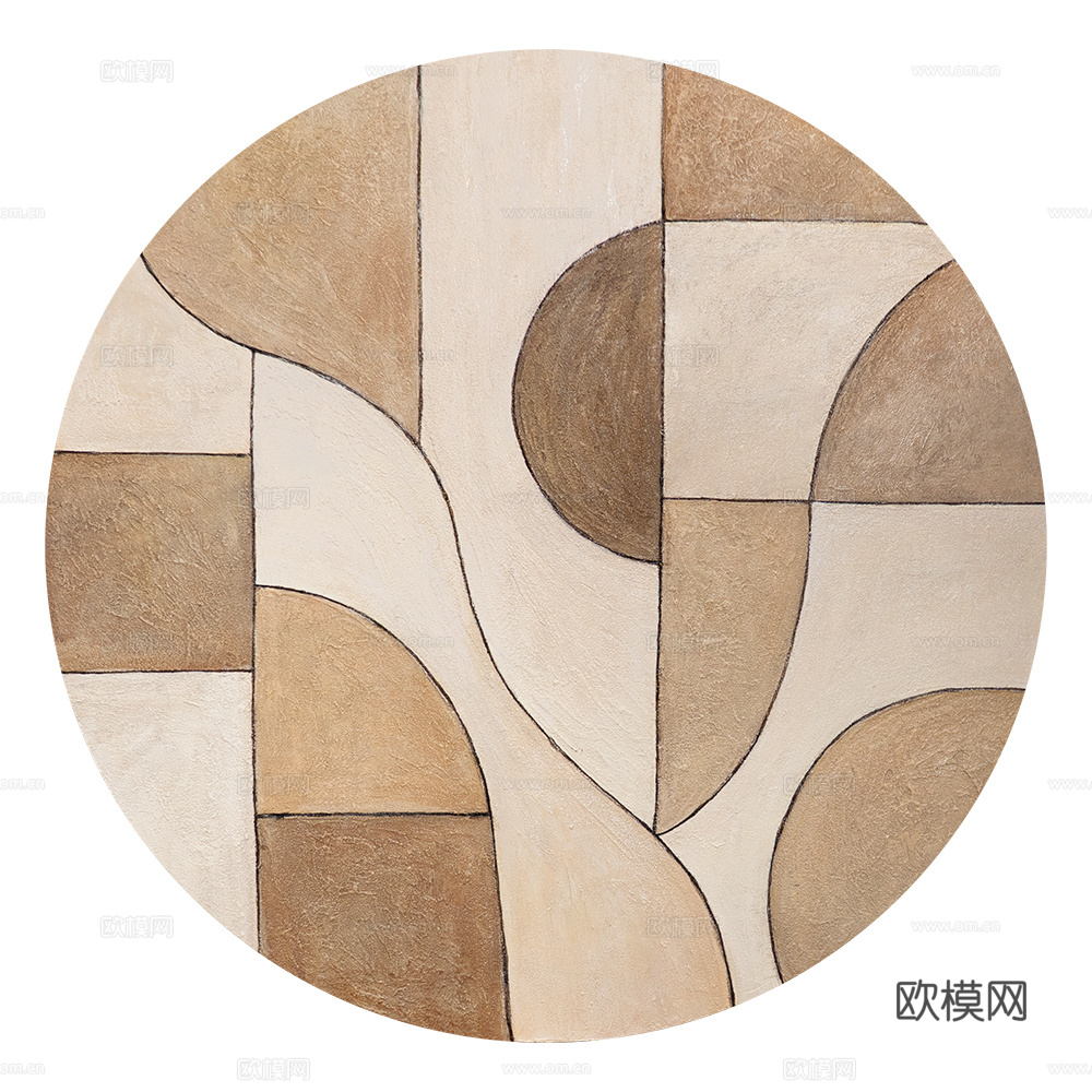 挂画墙饰3d模型