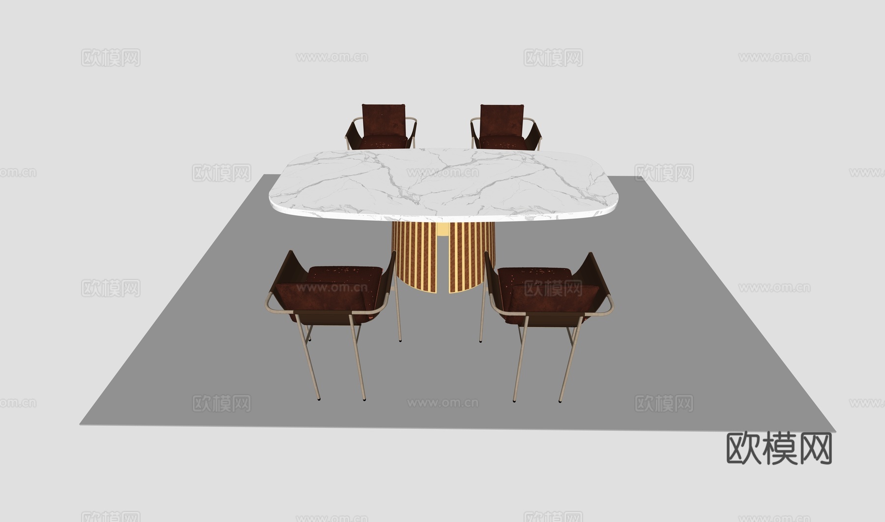 Kiru 餐桌su模型下载