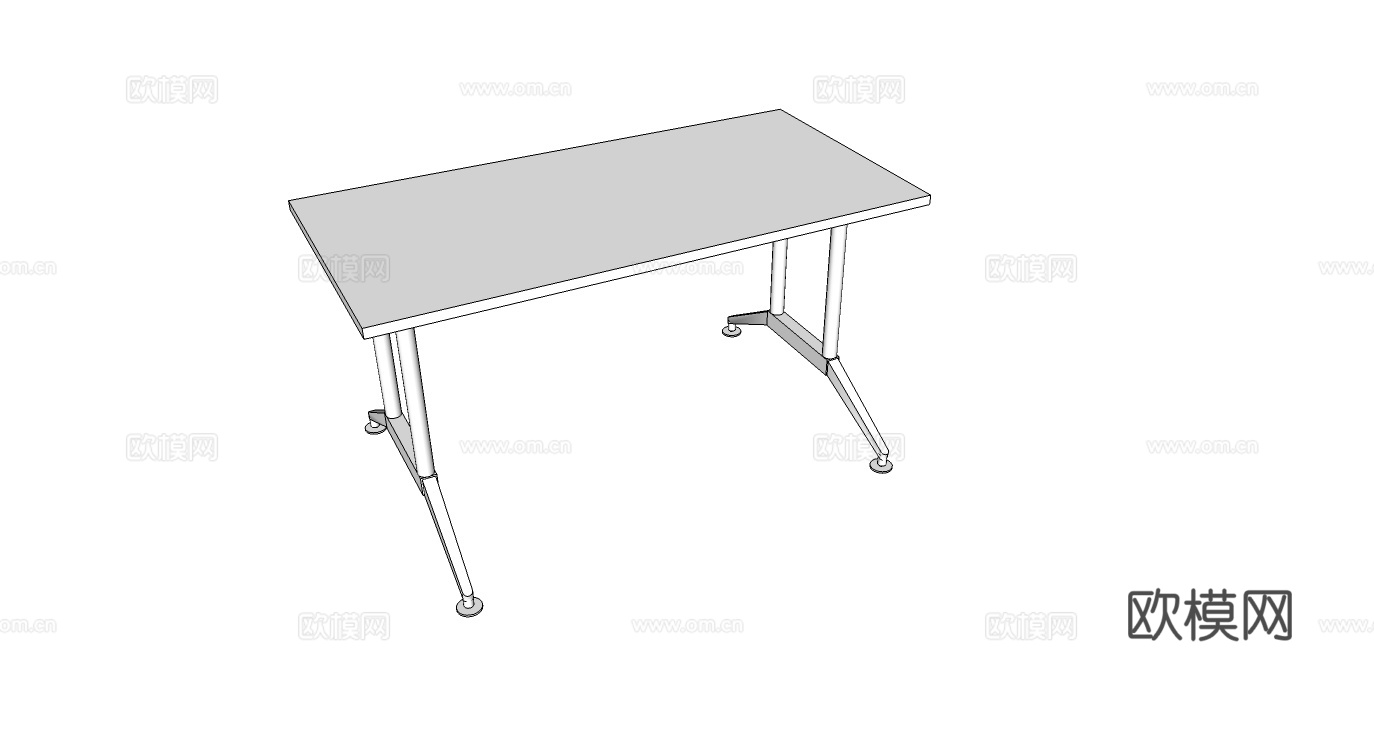 会议桌 会议椅 办公家具 文件柜su模型