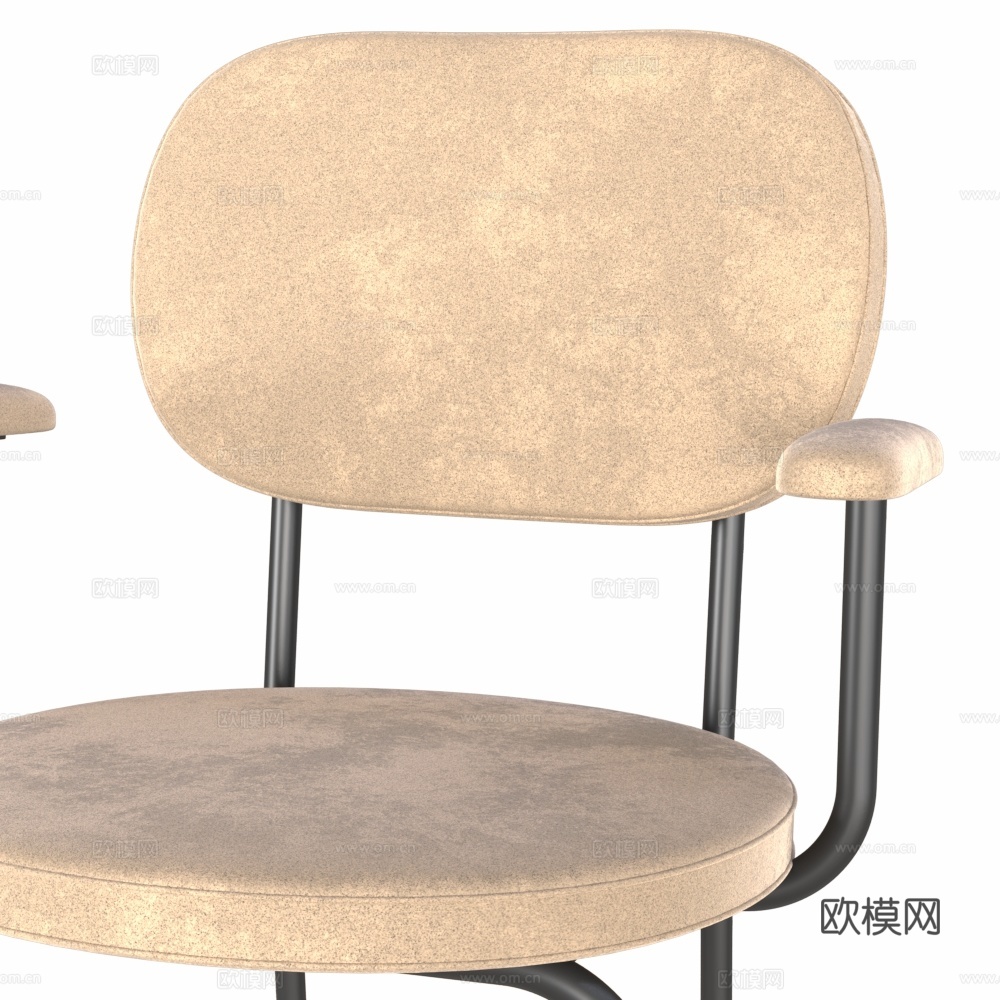 吧凳33d模型下载（渲染图2）