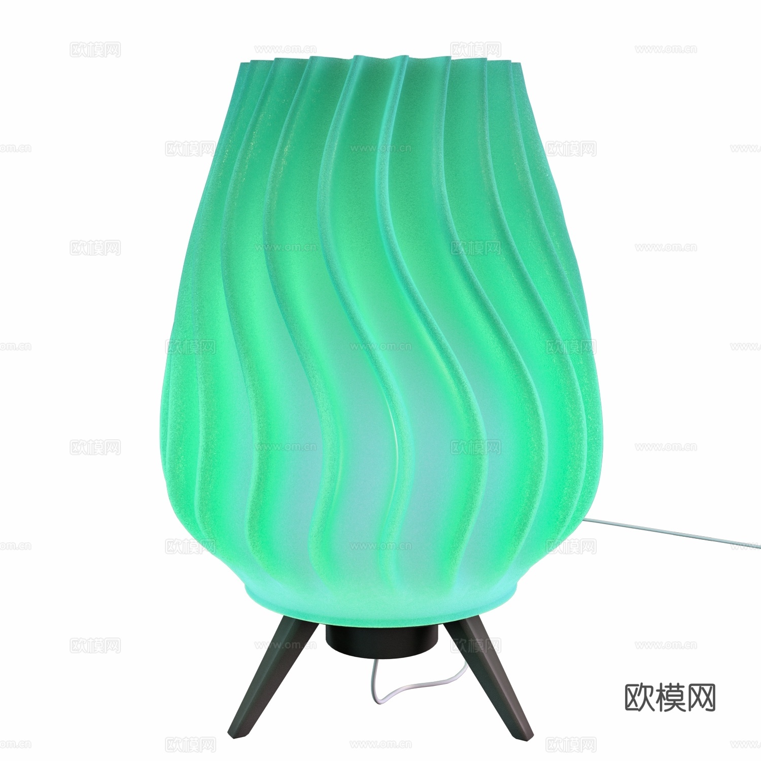 台灯 Wave Luxe3d模型